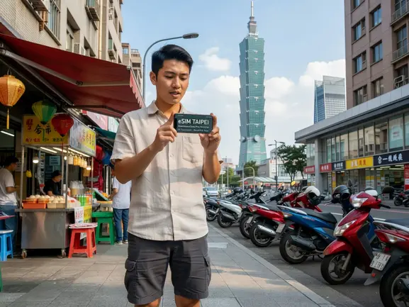 eSIM for Taipei Taiwan - tourist internet guide by eSIMYat