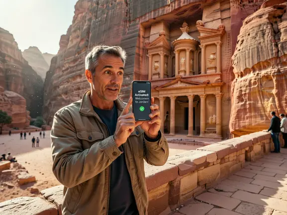 First time using eSIM in Jordan - beginner activation guide by eSIMYat