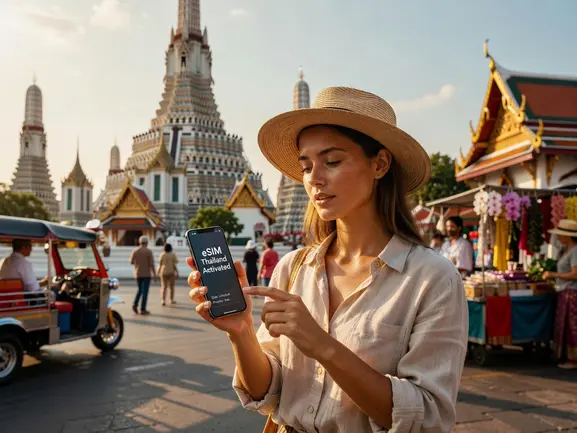 First time using eSIM in Thailand - beginner setup guide with eSIMYat