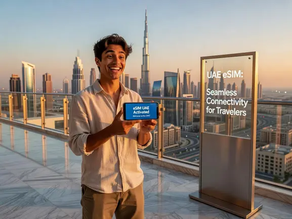 First time using eSIM in UAE - step by step activation guide for beginners
