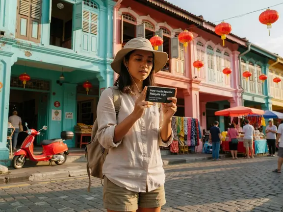 How much data for a Malaysia trip - eSIMYat travel eSIM guide