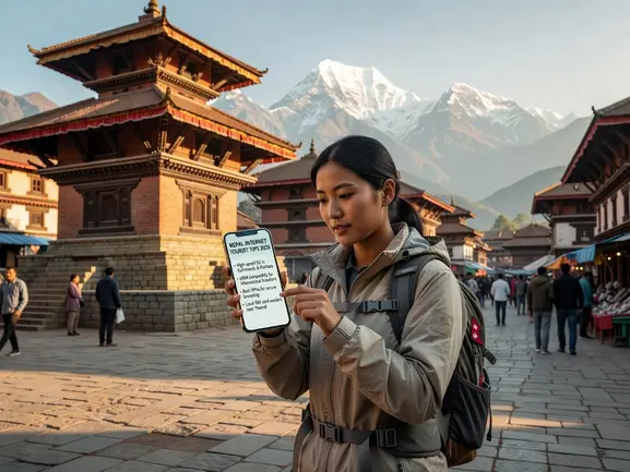Nepal internet tourist tips 2026 - eSIMYat travel eSIM guide for Nepal