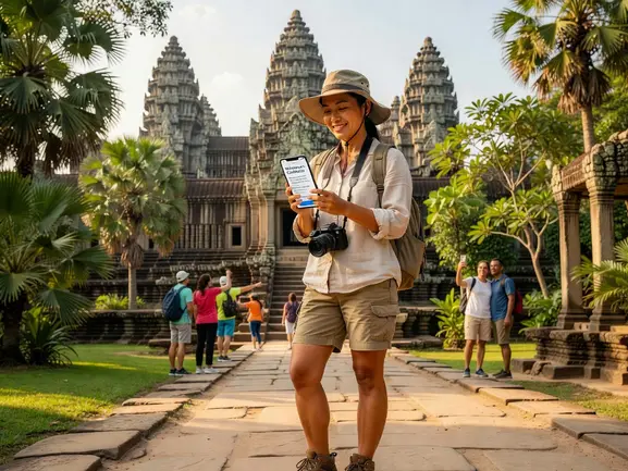 Prepaid eSIM Cambodia - eSIMYat travel data plan activation guide