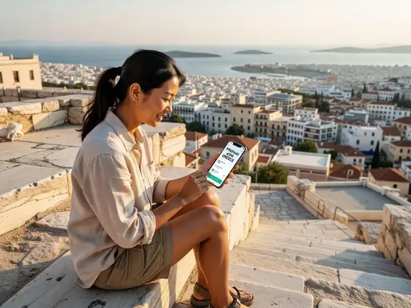 Prepaid eSIM for Greece - eSIMYat travel data plan activation guide