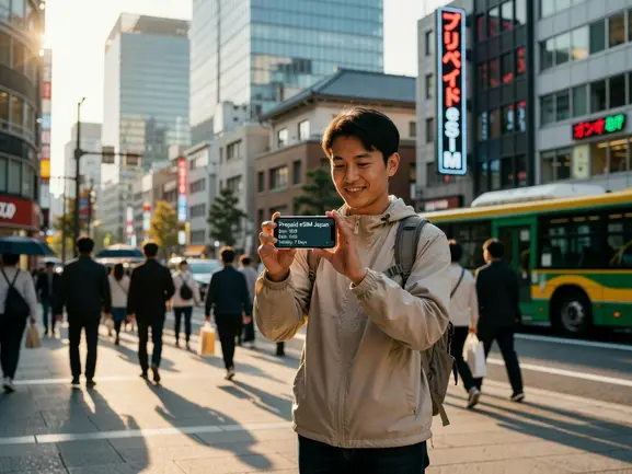 Prepaid eSIM Japan activation guide — eSIMYat QR code setup for Japan travel