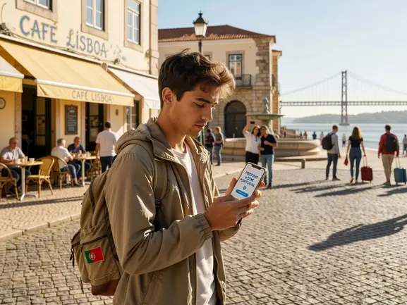 Prepaid eSIM for Portugal - eSIMYat travel eSIM QR activation guide