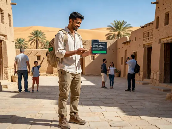 Prepaid eSIM for Saudi Arabia - eSIMYat travel eSIM guide for Riyadh and Jeddah