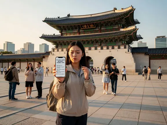 South Korea internet options for tourists 2026 — eSIM, SIM card, pocket WiFi comparison