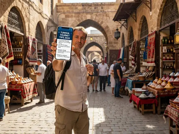 Tunisia internet tourist tips 2026 - eSIMYat travel eSIM guide for Tunis and beyond