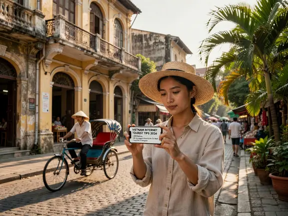 Vietnam internet tourist tips 2026 - eSIMYat travel eSIM guide for Vietnam travelers