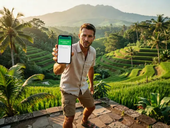 WhatsApp eSIM Indonesia setup guide - eSIMYat travel eSIM activation