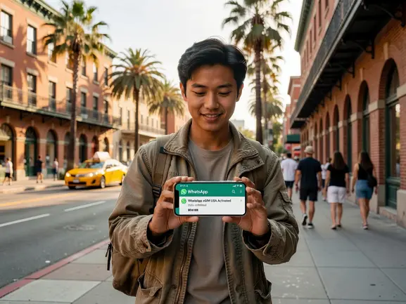 WhatsApp eSIM USA setup guide — eSIMYat travel eSIM for United States