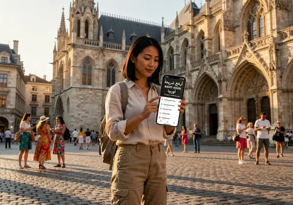 أرخص شريحة esim أوروبا - eSIMYat travel eSIM guide