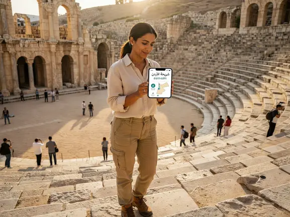 شريحة eSIM الأردن من eSIMYat - دليل التفعيل والباقات