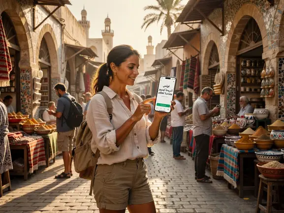 شريحة eSIM تونس - دليل التفعيل والباقات من eSIMYat