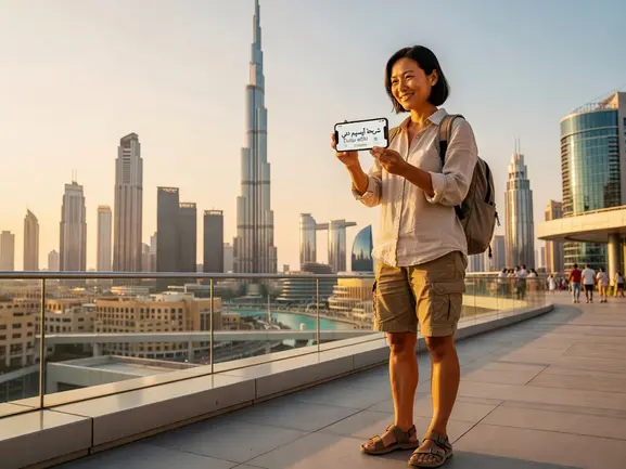 شريحة eSIM دبي - دليل الاتصال بالإنترنت للسياح مع eSIMYat